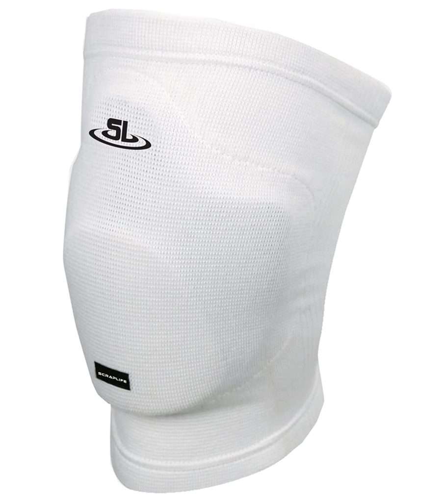 Wrestling | KP0302 | Defender White Kneepad | Premium Protective Compression Padded Knee Sleeve | Jiu Jitsu MMA (Large/XL)