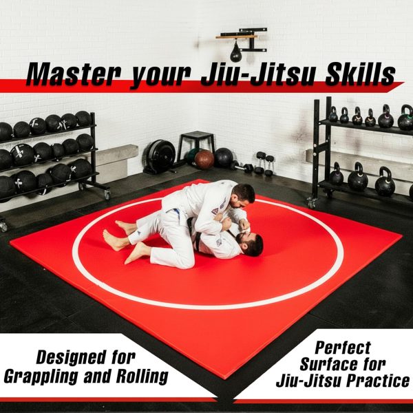 Sparing Mat VELOVA Wrestling Mat BJJ Martial Arts Karate Boxing Judo MMA