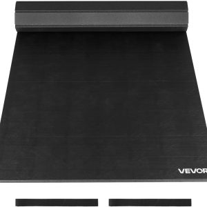 VEVOR 10ft-5ft Wrestling Mat, Martial Arts Foam Wrestling Mat for Home Gym Workouts Exercise, Waterproof PVC Roll-Up Training Mats with Circles, for Gymnastics, Tatami, Jiu Jitsu BJJ MMA Judo - 1