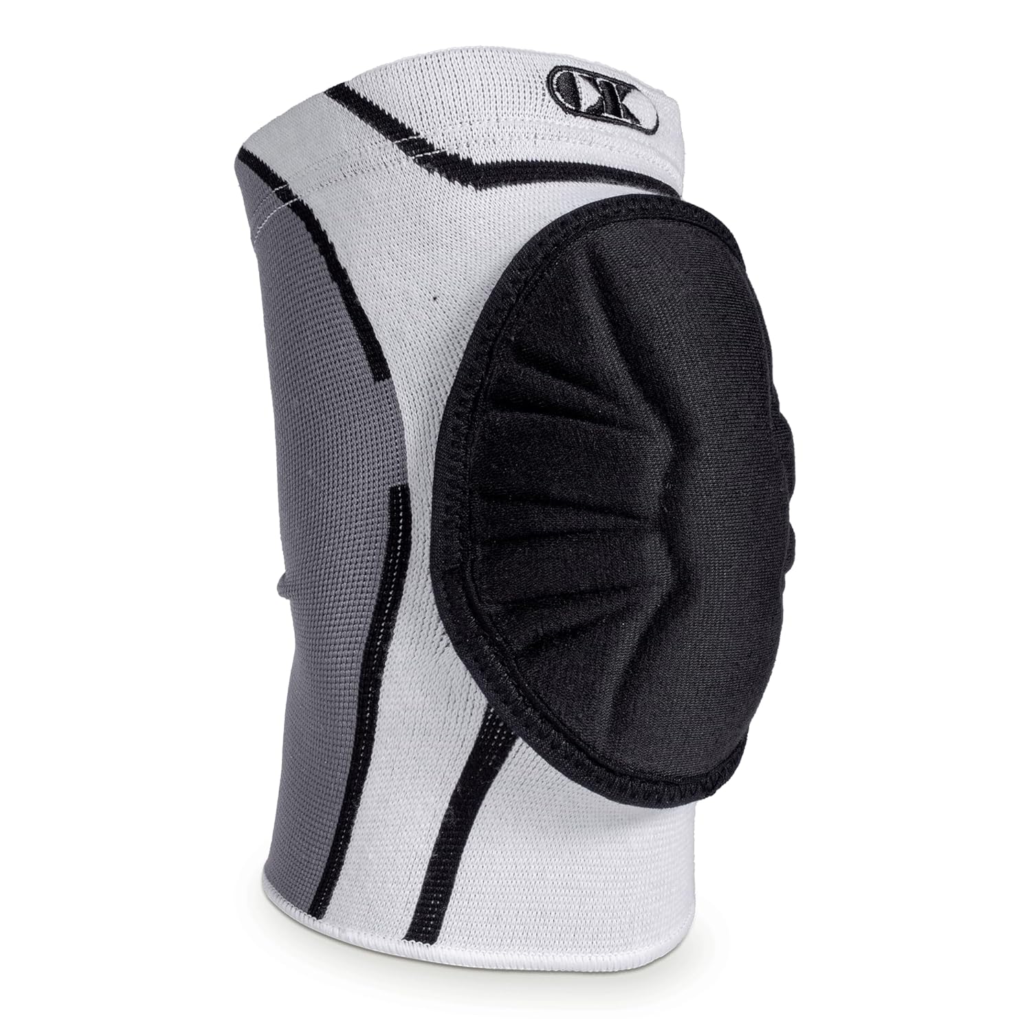 Cliff Keen Huntress Women's Wrestling Knee Pad (White-Black)