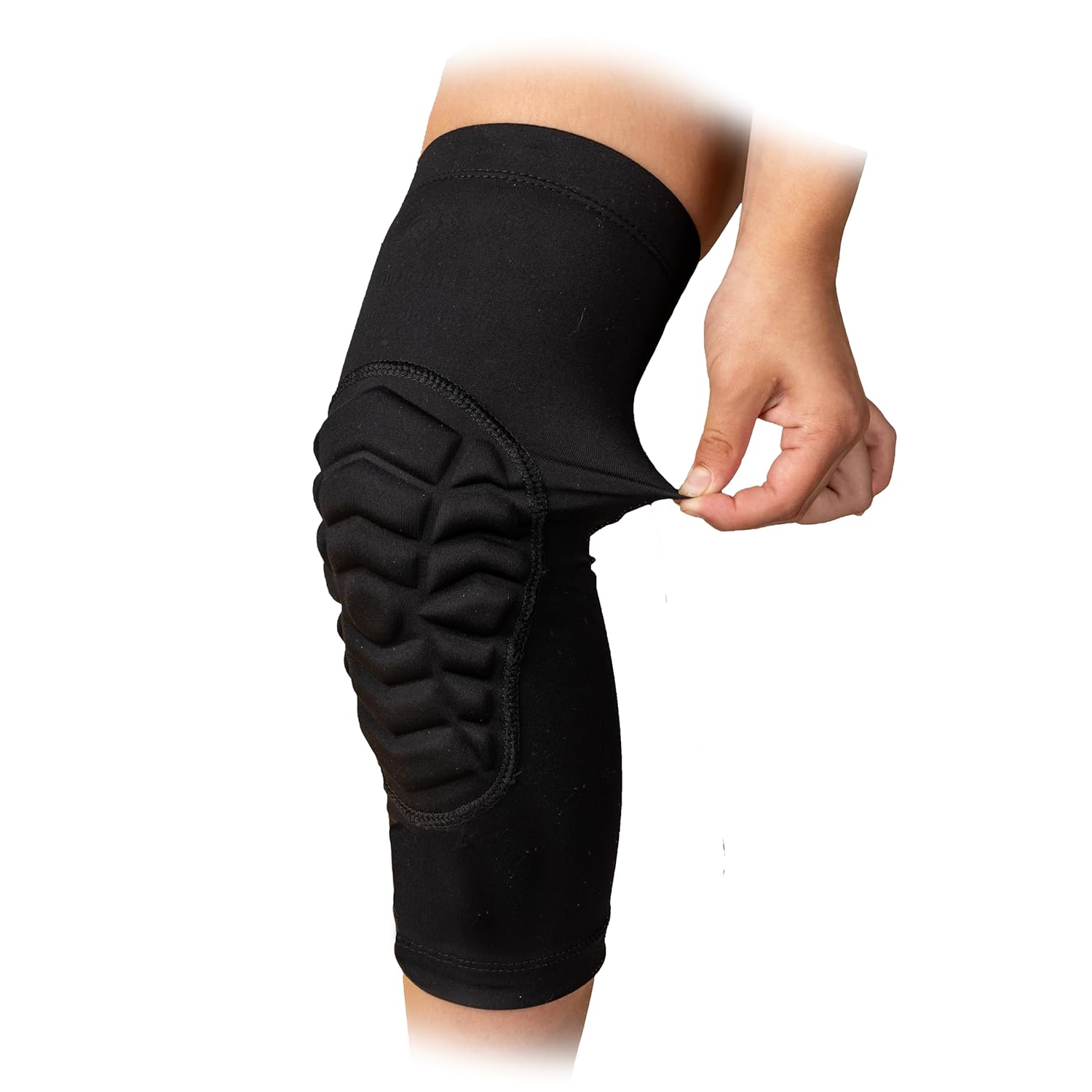 Compression Knee Sleeve-Black-Adult L - 2