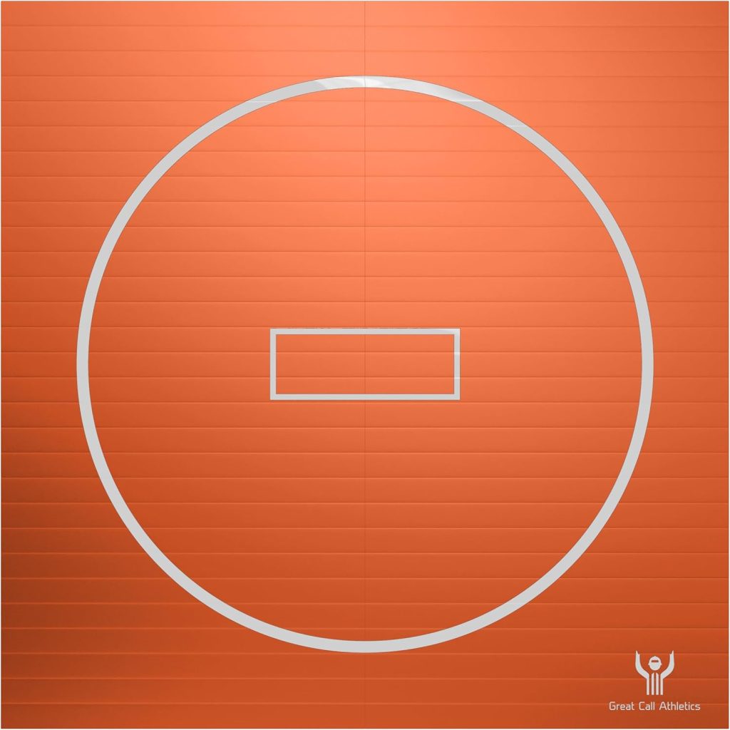 Great Call Athletics | 10’ x 10’ Wrestling Mat 1.25″ Thick Collegiate Quality Thick Flexi Roll Jiu Jitsu Mats Home bjj Tape