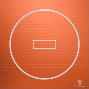 Great Call Athletics - 10 x 10 Wrestling Mat 1.25 Thick Collegiate Quality Thick Flexi Roll Jiu Jitsu Mats Home bjj Tape - 1