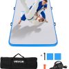 VEVOR 13ft -10ft -5ft Wrestling Mat, Martial Arts Inflatable Wrestling Mat for Home Gym Workouts Exercise, Waterproof PVC Roll-Up Training Mats for Gymnastics, Tatami, Jiu Jitsu BJJ MMA Judo, Boxing - 1