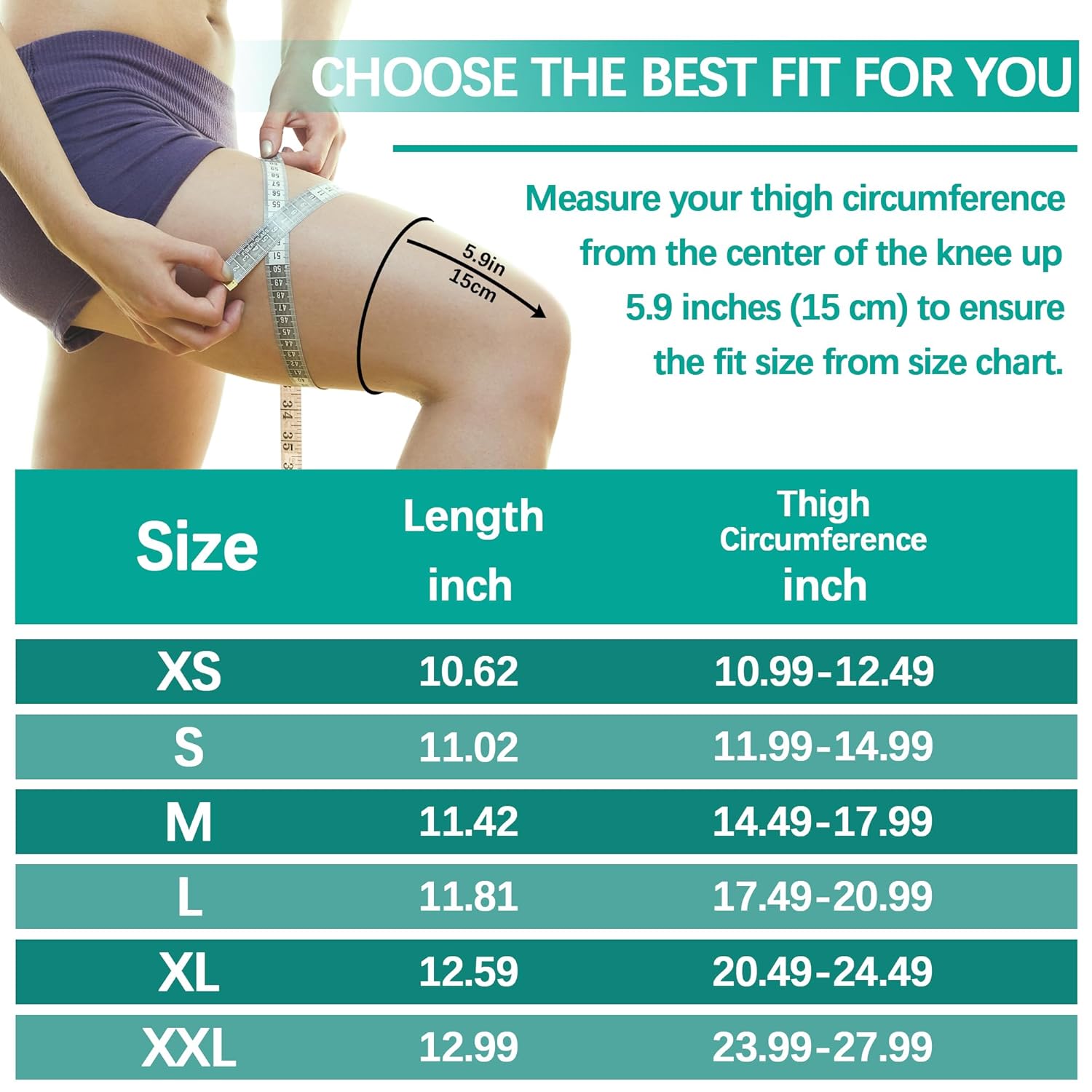 Wrestling Knee Pads for Kids Youth Adult, Knee Compression Sleeve for Basketball Volleyball Football, 1 Pair Short Knee Pads Sleeves - 7