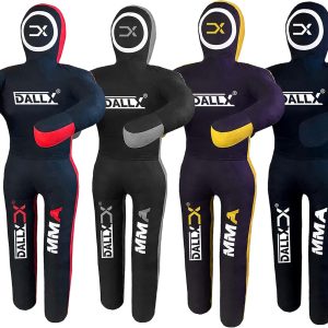 DALLX MMA Grappling Dummy BBJ Wrestling Brazilian Jiu Jitsu Punching Bag Judo Karate Throwing Boxing Fighting Dummy Self Defense Standing Position – UNFILLED - 1