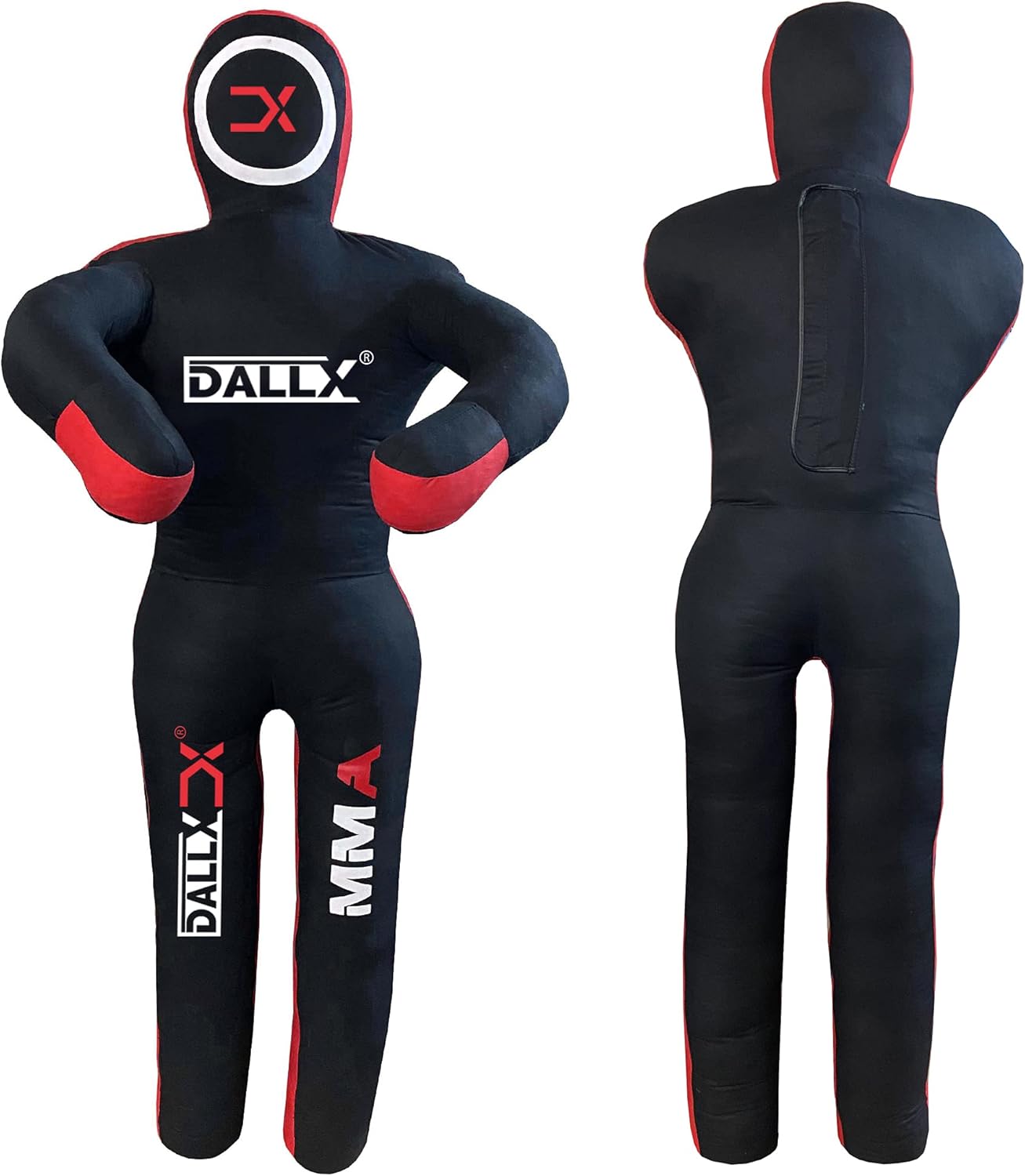 DALLX MMA Grappling Dummy BBJ Wrestling Brazilian Jiu Jitsu Punching Bag Judo Karate Throwing Boxing Fighting Dummy Self Defense Standing Position – UNFILLED - Image 6