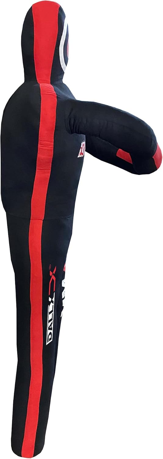 DALLX MMA Grappling Dummy BBJ Wrestling Brazilian Jiu Jitsu Punching Bag Judo Karate Throwing Boxing Fighting Dummy Self Defense Standing Position – UNFILLED - Image 3