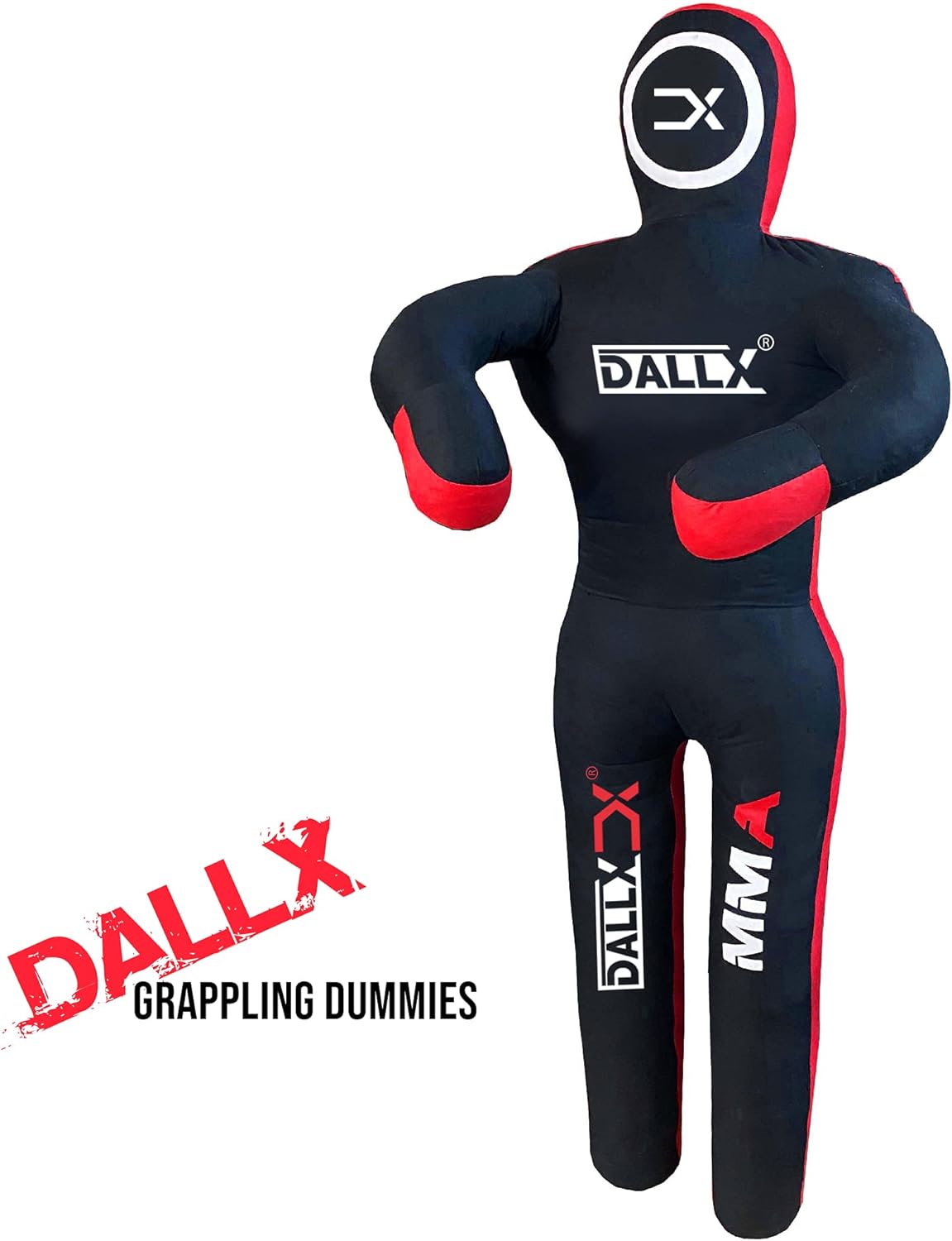 DALLX MMA Grappling Dummy BBJ Wrestling Brazilian Jiu Jitsu Punching Bag Judo Karate Throwing Boxing Fighting Dummy Self Defense Standing Position – UNFILLED - Image 4