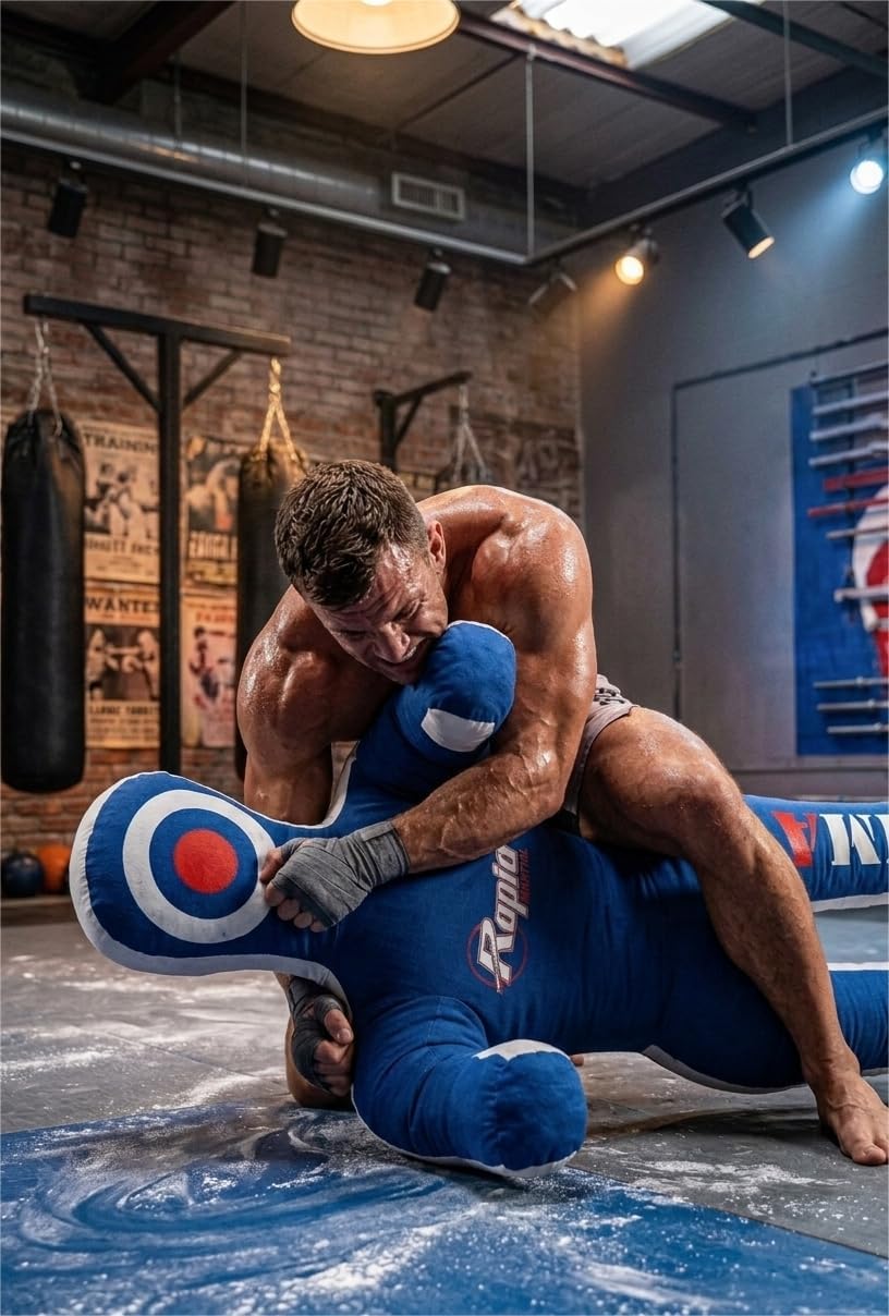 Grappling Dummy for MMA, BJJ & Wrestling – 5FT/6FT Unfilled Training Dummy with Moveable Arms & Legs for Judo & Throw Practice - Image 5