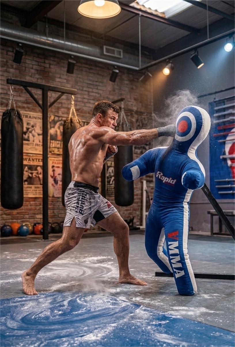 Grappling Dummy for MMA, BJJ & Wrestling – 5FT/6FT Unfilled Training Dummy with Moveable Arms & Legs for Judo & Throw Practice - Image 6