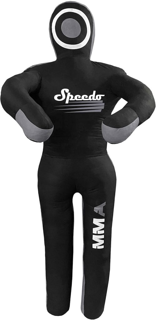 MMA Grappling Dummy Brazilian JIU Jitsu BJJ Punching Bag for Self Defense Wrestling Judo Karate Boxing Throwing Standing Position – UNFILLED