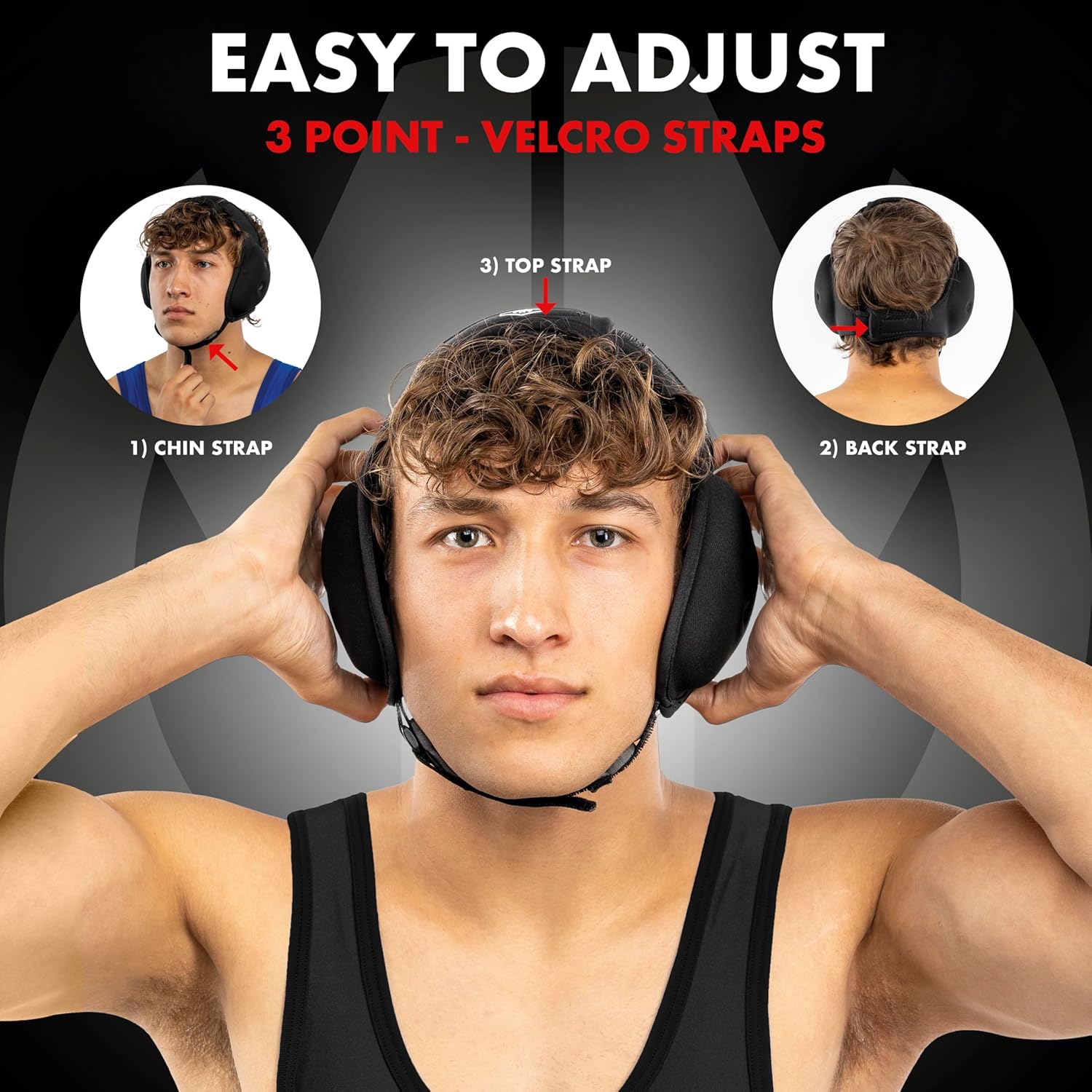 Matman Dynasty Adult Wrestling Headgear – Men & Women’s Soft & Comfortable Protective Ear Guards for Wrestling, BJJ & MMA - Image 6