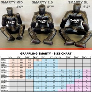 Alternative view of SMARTY 2.0/XL/Kid (Unfilled) Grappling Dummy for BJJ, Jiu-Jitsu, MMA, Wrestling, Martial Arts Practice, Self-Defense Training Dummies - 3 Sizes: 2.0 Adult, XL, or Kid