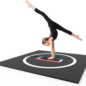 Alternative view of 10'x10'/10'x6.6' Wrestling Mat -1.2" Thick Durable BJJ Jiu Jitsu Mats, 3-Layer Anti-Slip, Odor-Control & Waterproof Surface - Roll-up/Foldable Grappling Mat for MMA, Grappling
