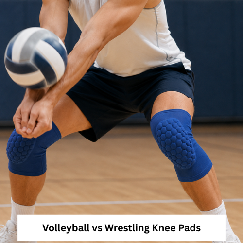Volleyball vs Wrestling Knee Pads