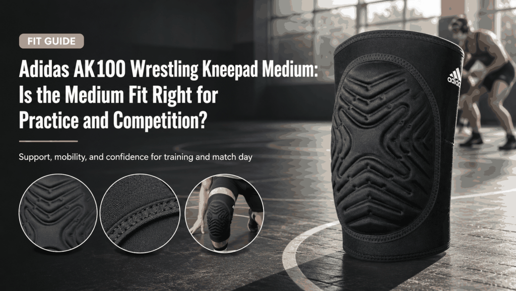 Adidas AK100 Wrestling Kneepad Medium featured image
