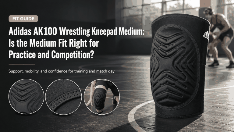 Adidas AK100 Wrestling Kneepad Medium: Is the Medium Fit Right for Practice and Competition?
