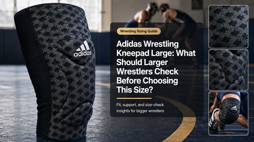 Adidas Wrestling Kneepad Large: What Should Larger Wrestlers Check Before Choosing This Size?