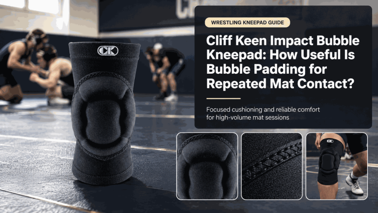 Cliff Keen Impact Bubble Kneepad: How Useful Is Bubble Padding for Repeated Mat Contact?