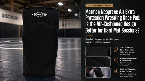 Matman Neoprene Air Extra Protection Wrestling Knee Pad featured image