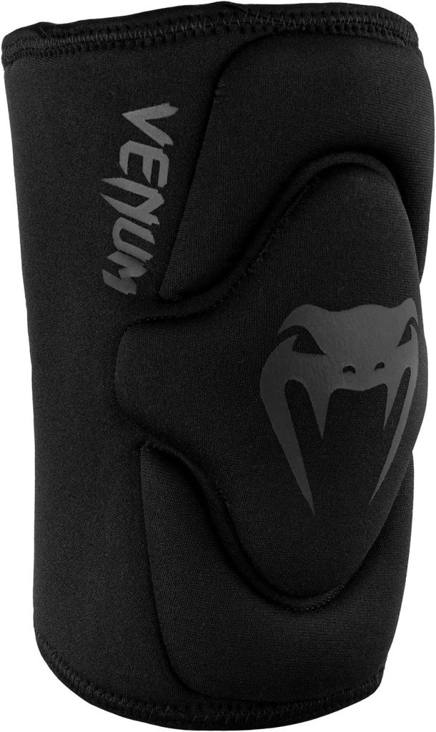 Venum Kontact Gel Knee Pads – Pair – Black/Black – L