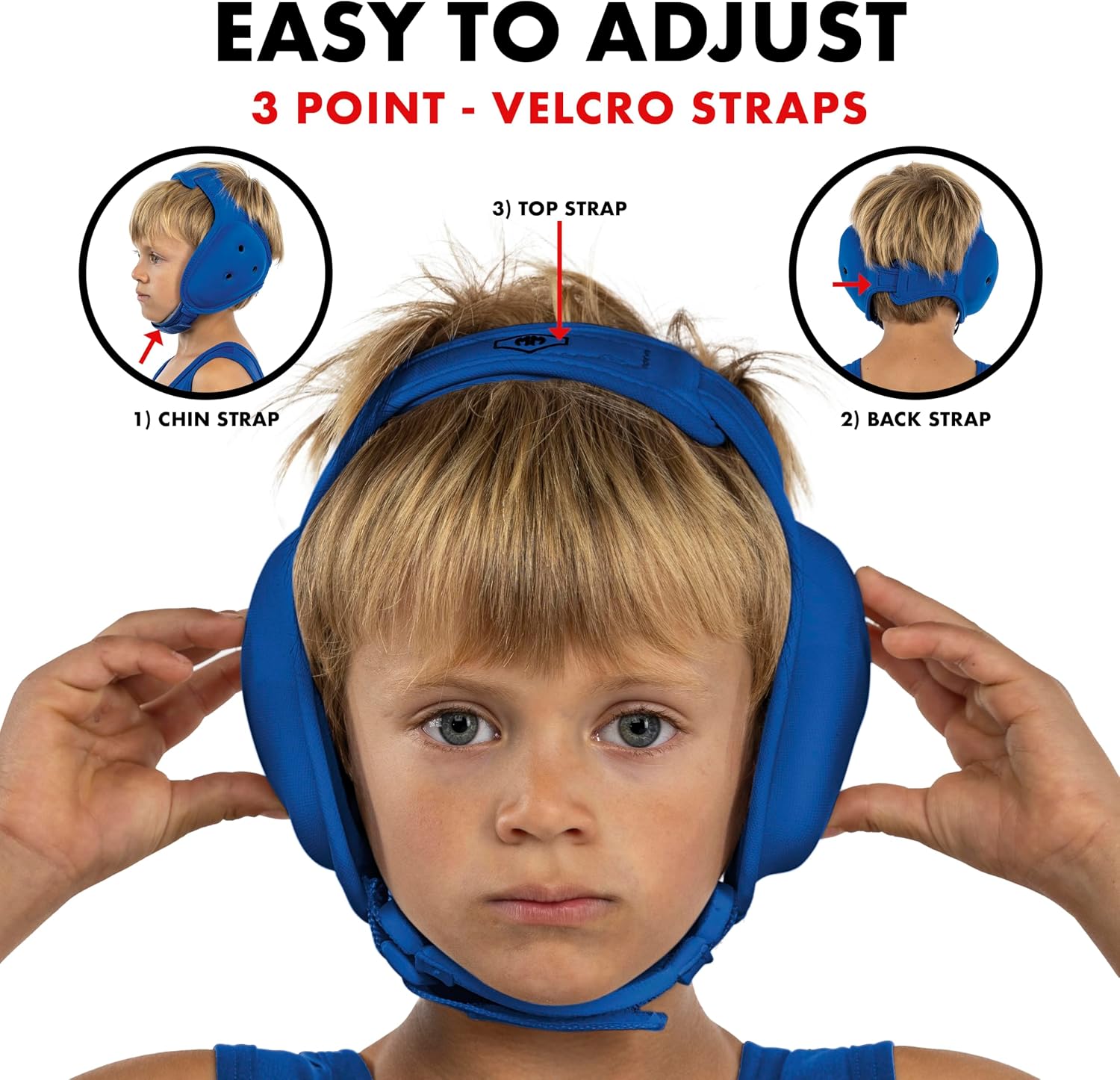 Matman Dynasty Wrestling Headgear & Protective Ear Guards for BJJ & MMA - Image 5