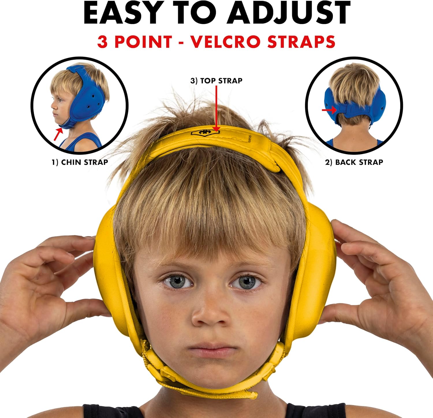 Matman Dynasty Wrestling Headgear & Protective Ear Guards for BJJ & MMA - Image 5