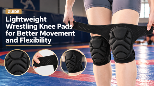 Lightweight Wrestling Knee Pads for Better Movement and Flexibility
